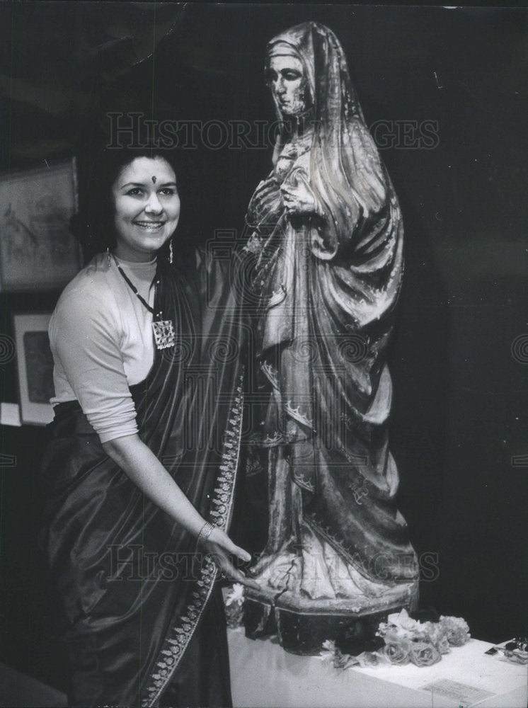 1970 Press Photo Mrs. Rostislav Romanoff Russian Imperial Family Descendant - Historic Images