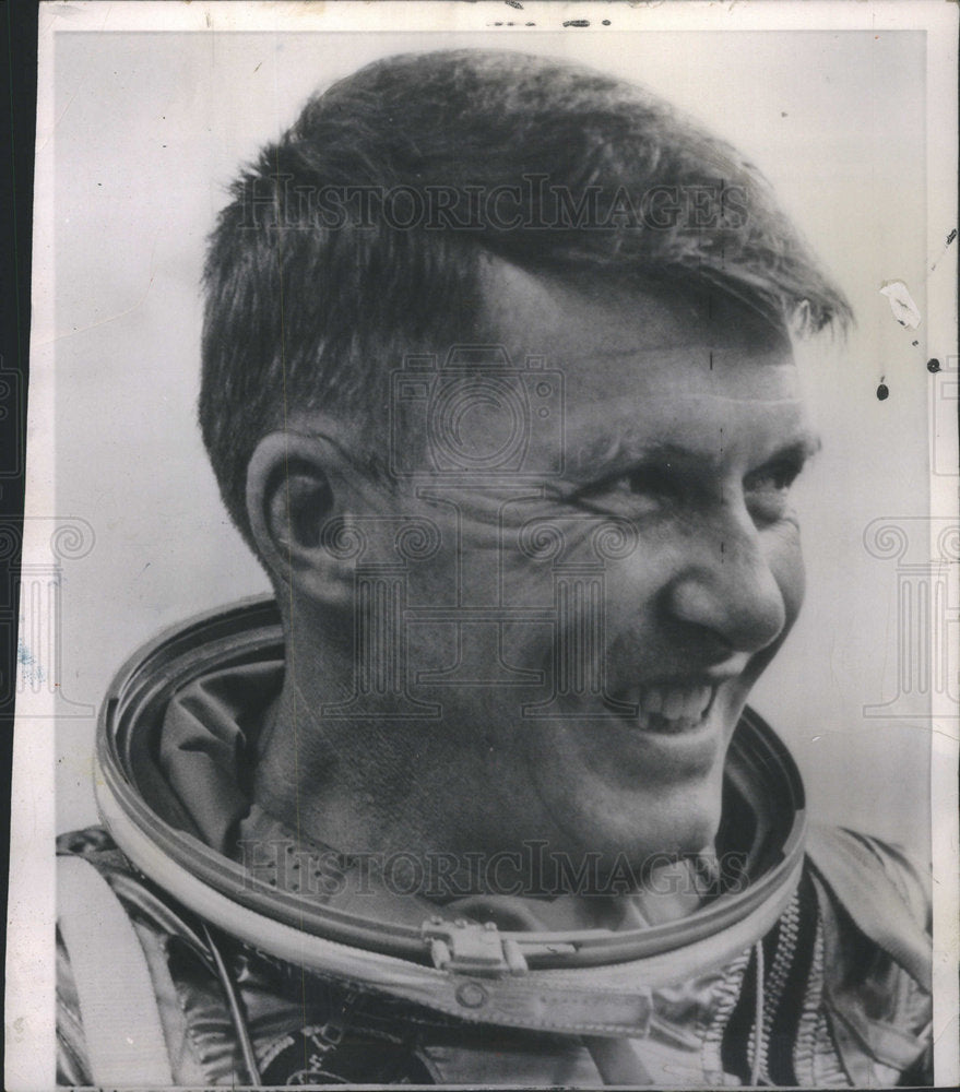 1962 Press Photo Astronaut Walter Schirra - Historic Images