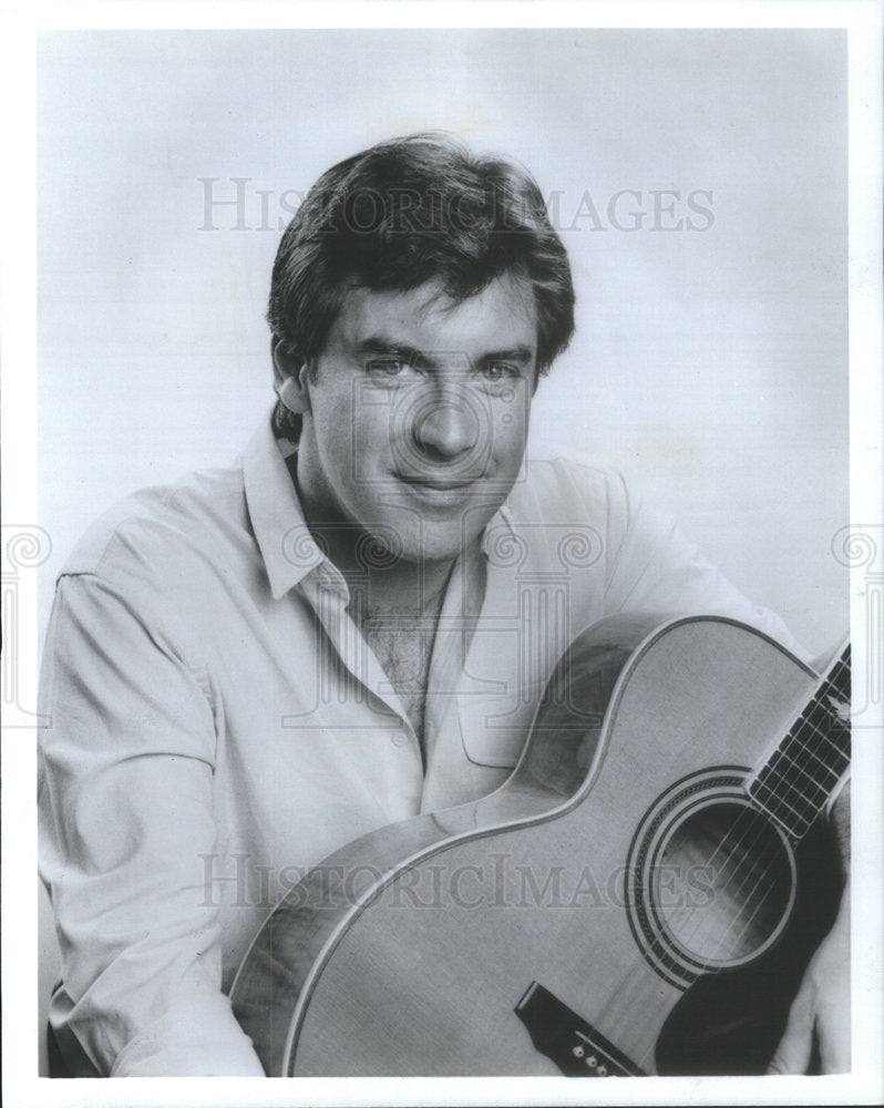 1985 Press Photo John Sebastian Singer Songwriter Guitarist Autoharpist - Historic Images