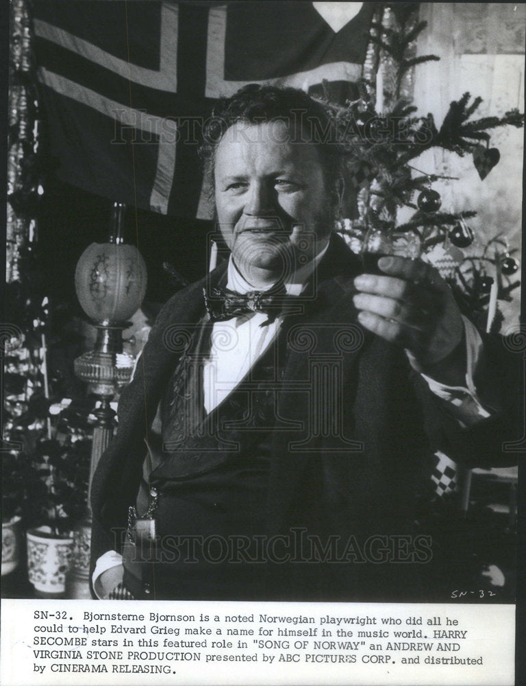 1971 Harry Secombe Actor Song Of Norway - Historic Images