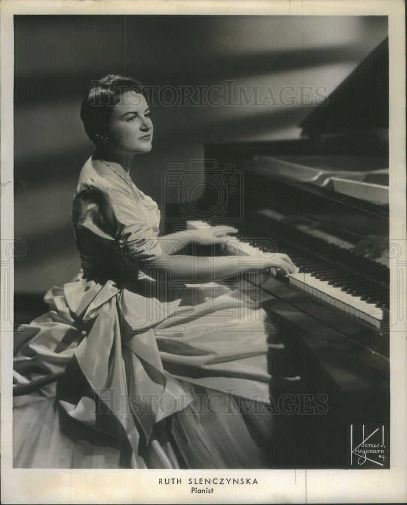 1957 Ruth Slenczynska American Pianist Musician  - Historic Images