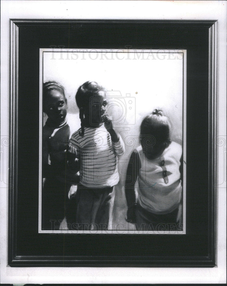 1988 Press Photo Rick Slade American Artist & Sculptor - Historic Images