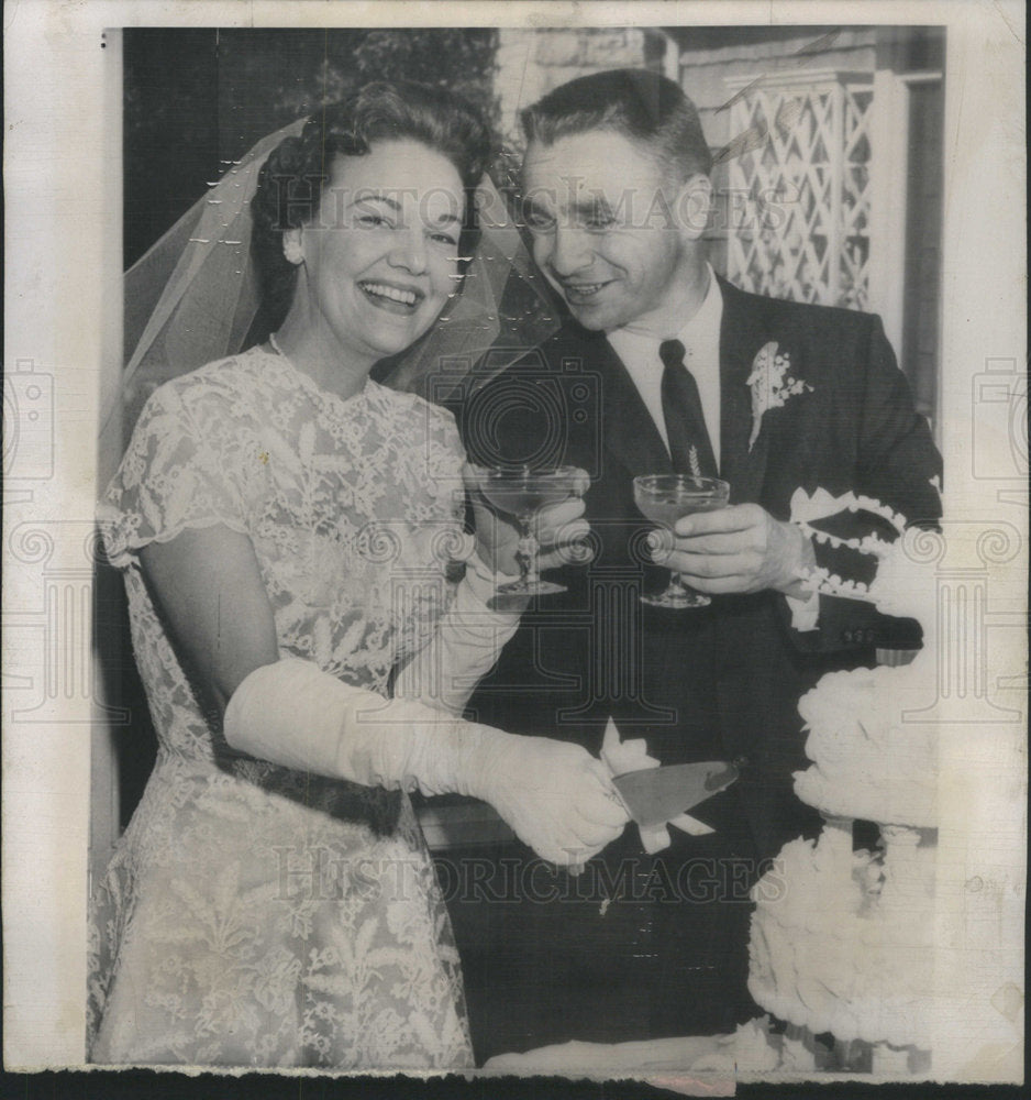 1958 Press Photo Dorothy Shay Dick Looman - Historic Images