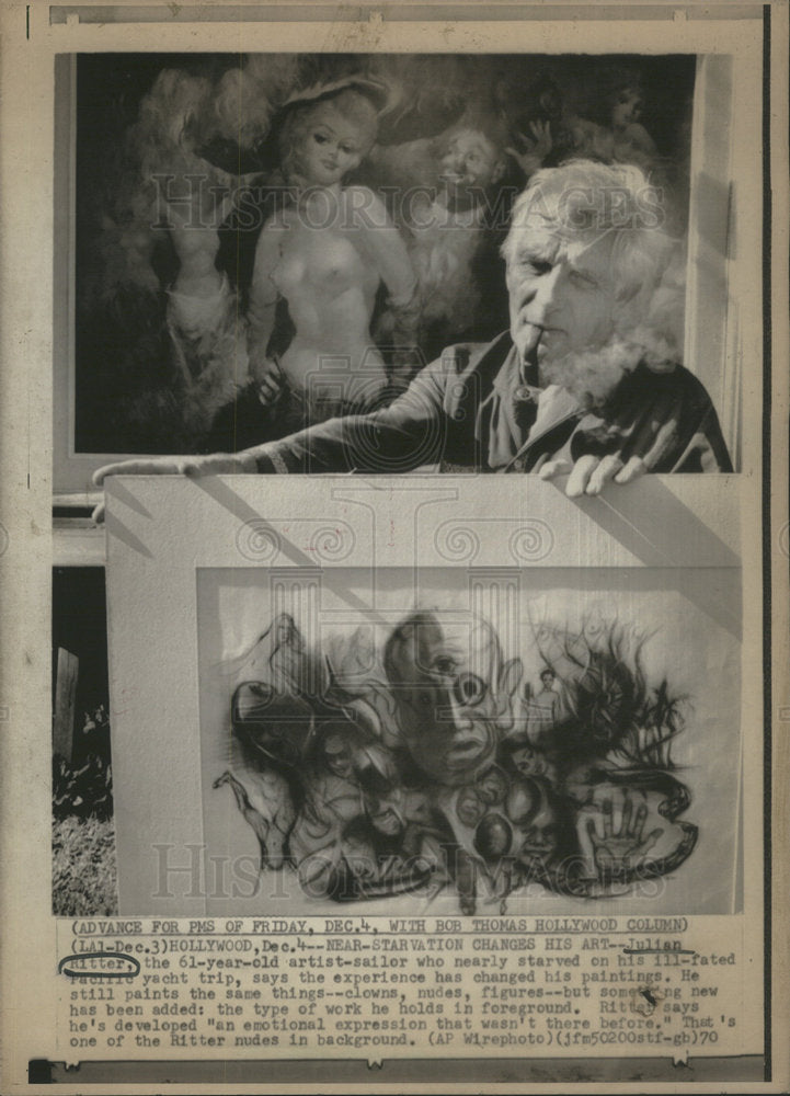 1970 Press Photo Julian Hitter - Historic Images