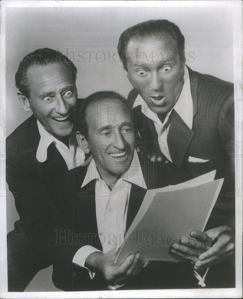 1956 Ritz Brothers American Comedy Group - Historic Images