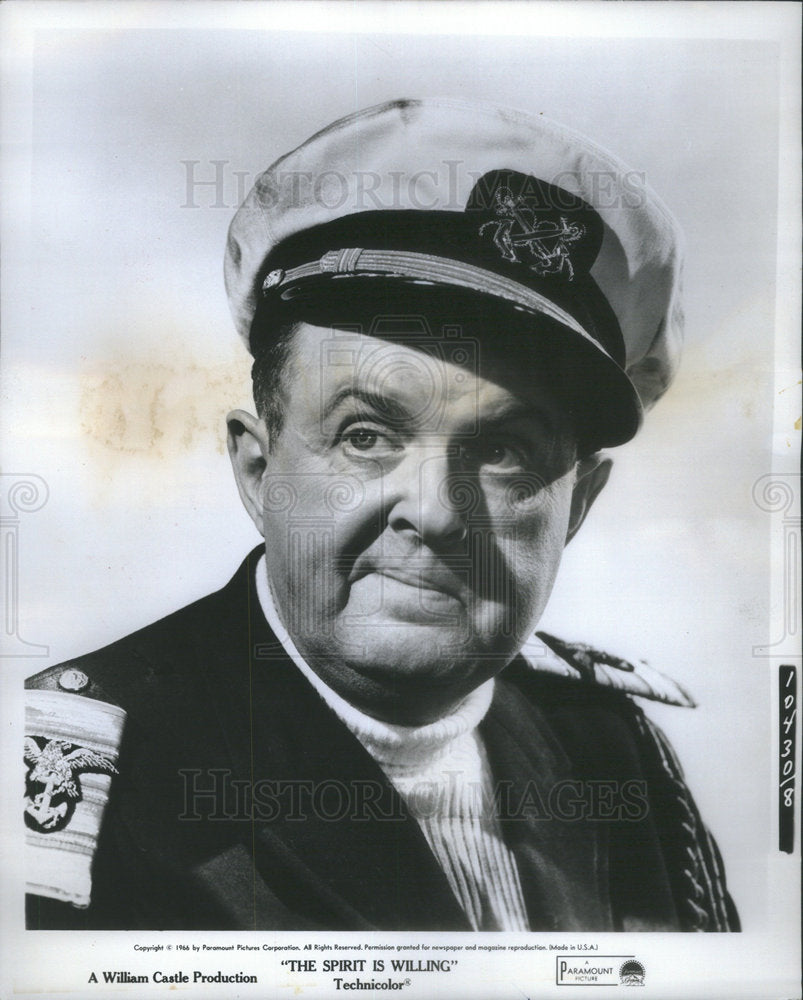 1968 Press Photo John McGiver William Castle The Spirit Is Willing - Historic Images