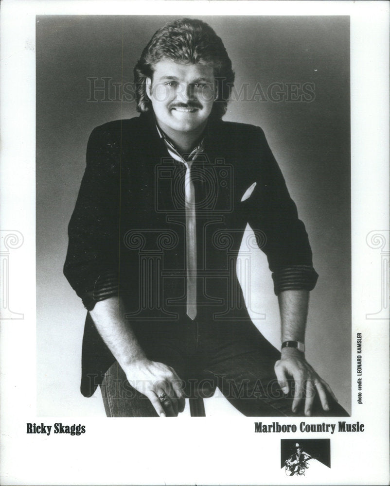 1984 Press Photo Ricky Skaggs - Historic Images