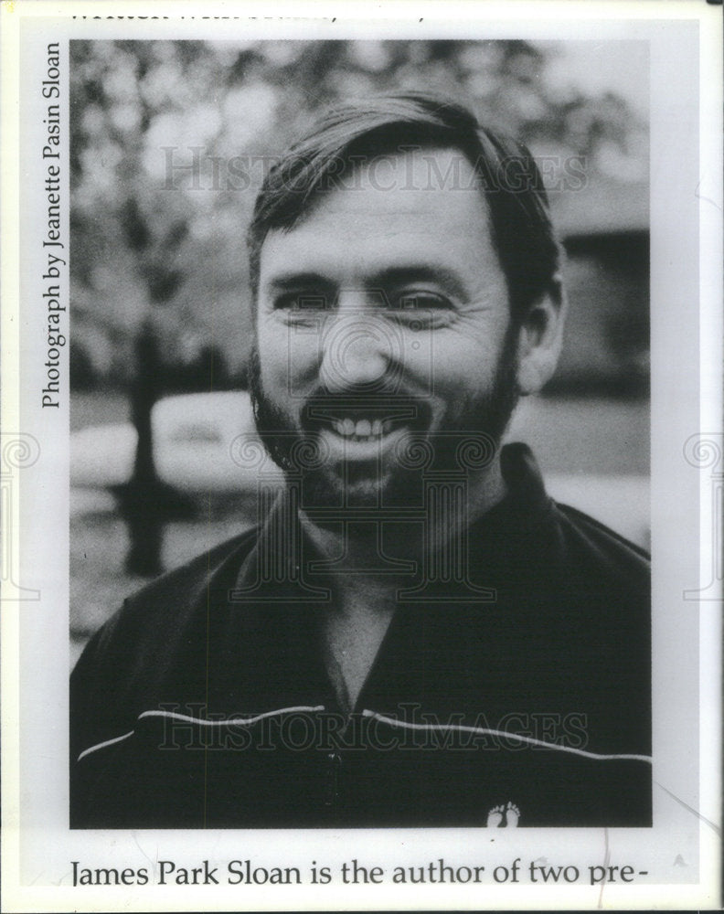 1987 Press Photo James Park Sloan (Author) - Historic Images