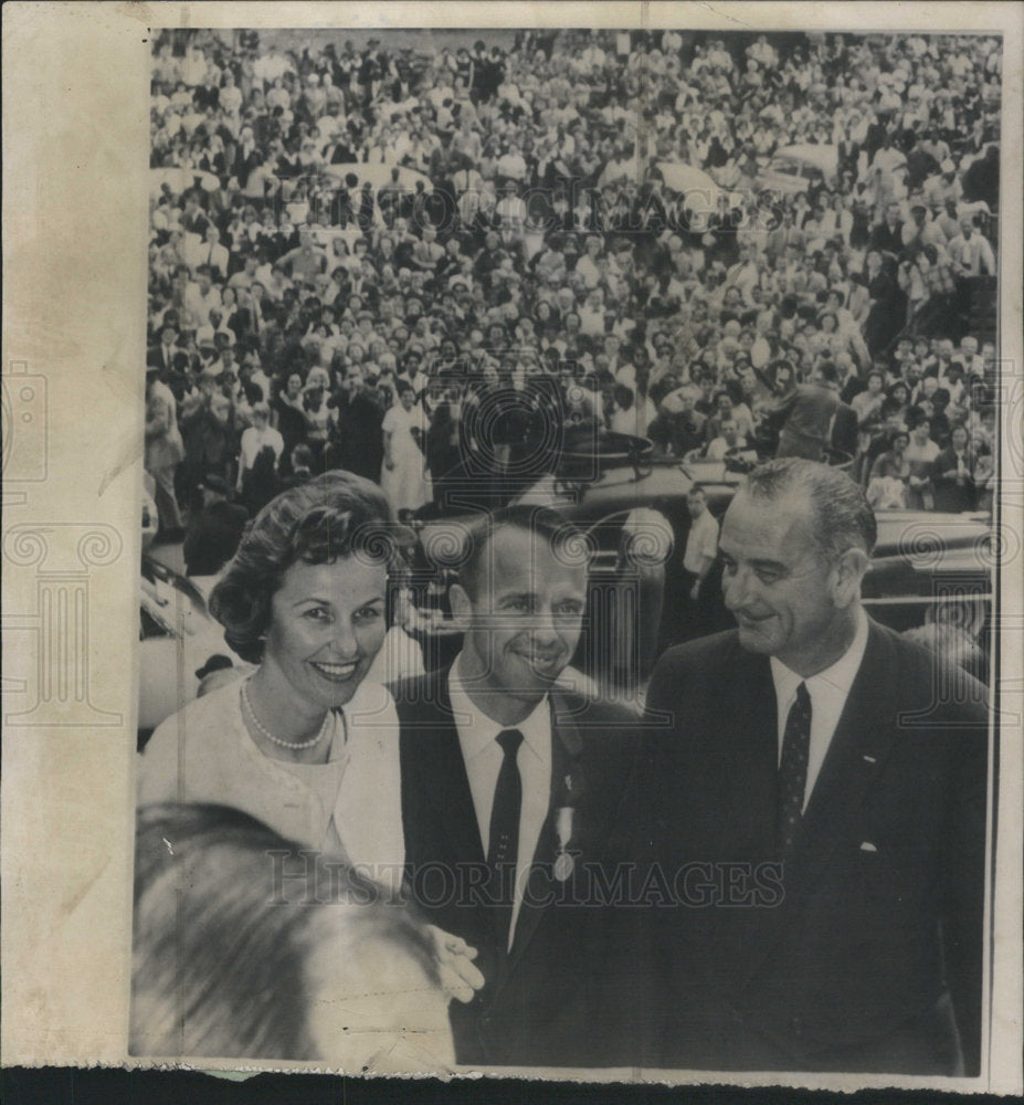 1961 Alan Shepard White House Capitol Parade Congressional Reception - Historic Images