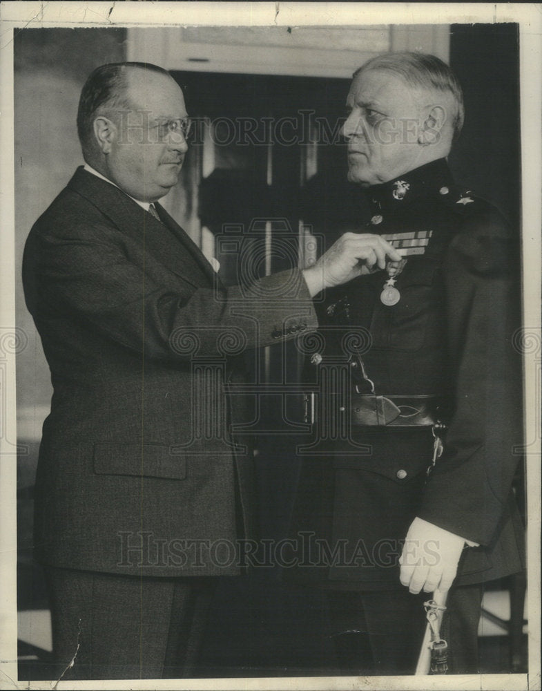 1933 Press Photo Henry L. Roosevelt Dion Williams - Historic Images