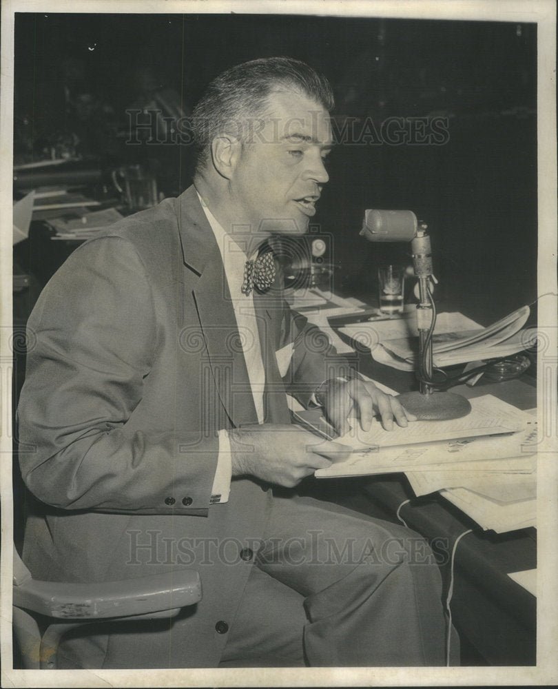 1955 G. Mennen Williams Michigan Governor Democratic Politician - Historic Images