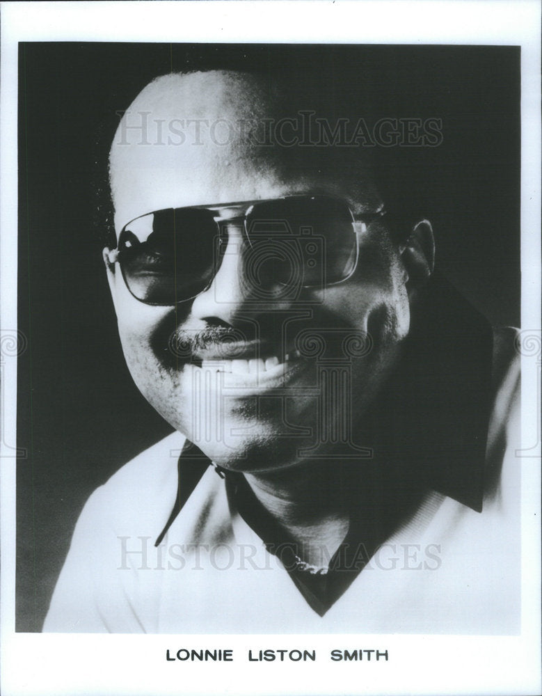 1985 Press Photo Lonnie Liston Smith American Jazz Soul Funk Musician Keyboard - Historic Images