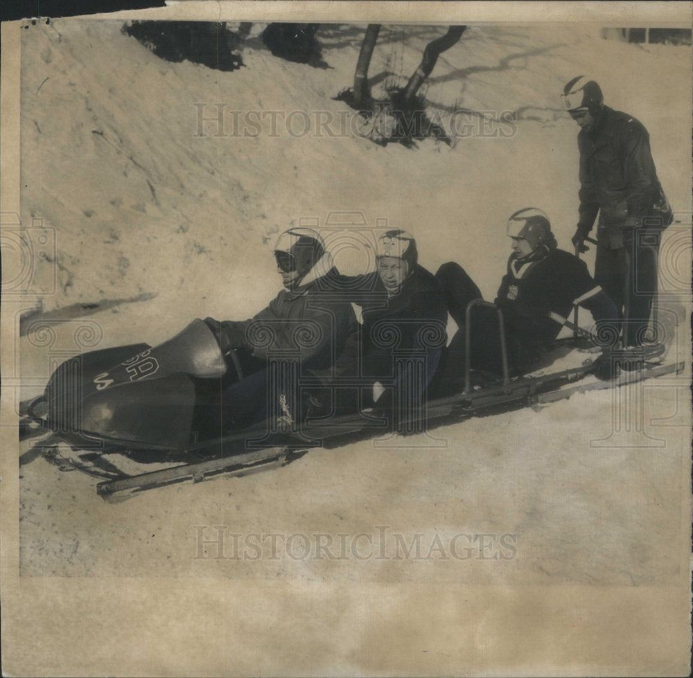 1954 American Bobsled Team/Ralph Durant/Joseph Smith/George Weller - Historic Images