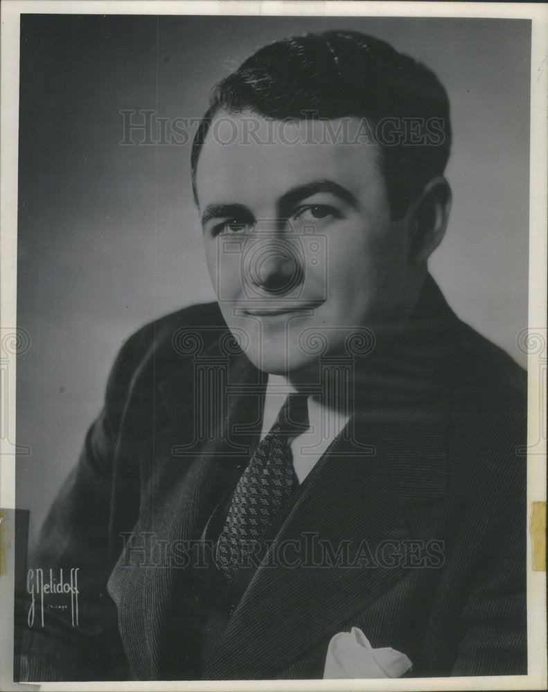 1959 James McEnery Bass-Baritons From Chicago Appear As Soloist - Historic Images