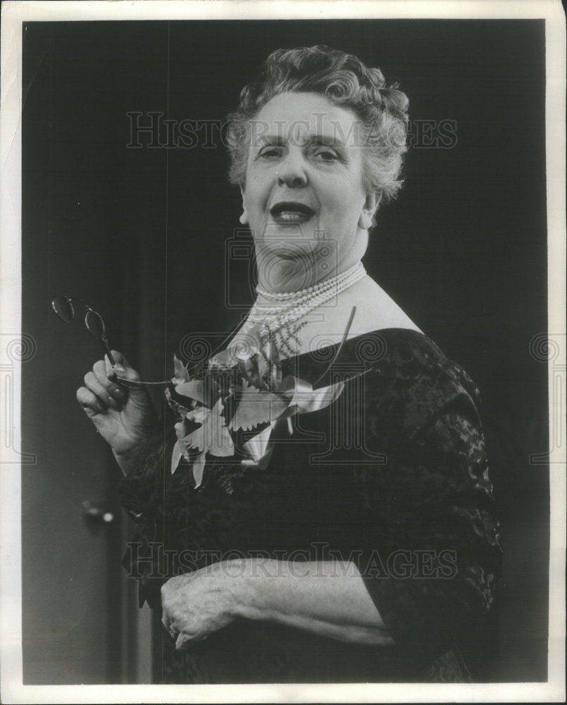 1964 Press Photo Ruth McDevitt American Stage Film Radio and Television Actress - Historic Images