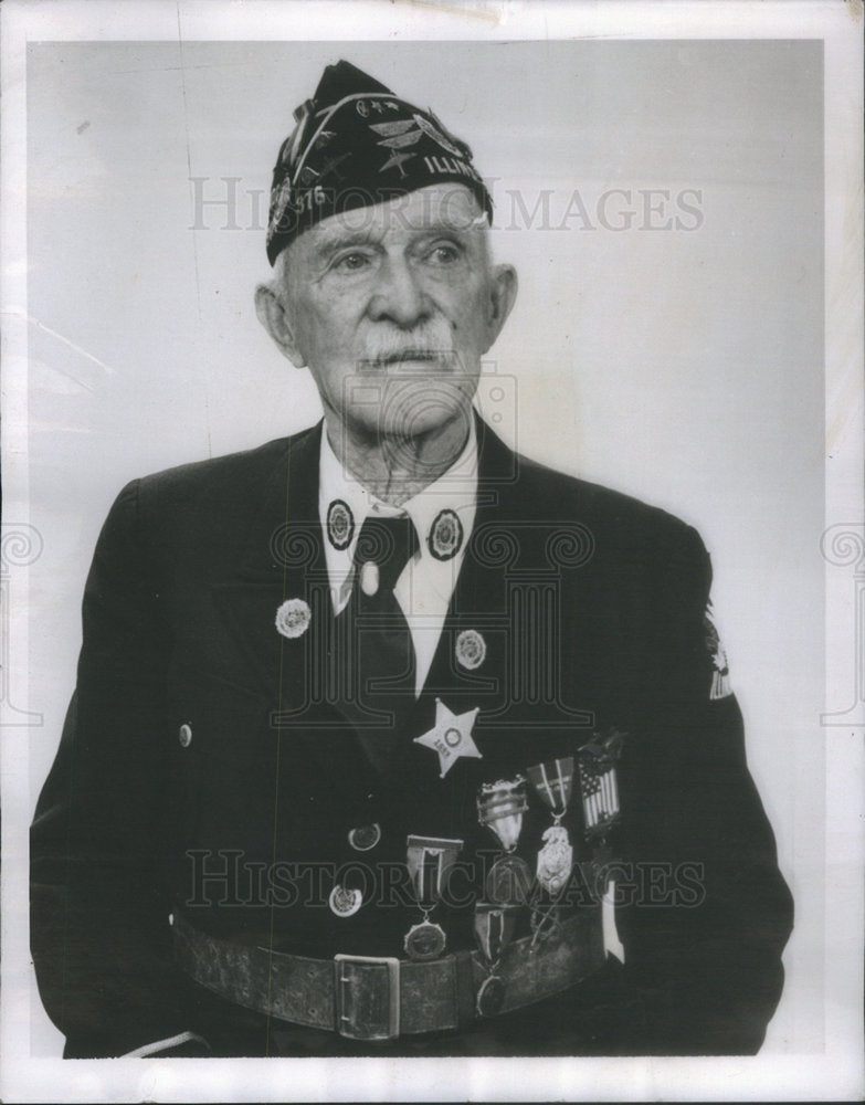 1951 John E. Newcomb/American Legion/World War I Veteran/Illinois - Historic Images