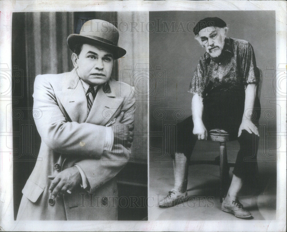 1973 Press Photo Art collector Edward G Robinson in Movies Soylent Green - Historic Images