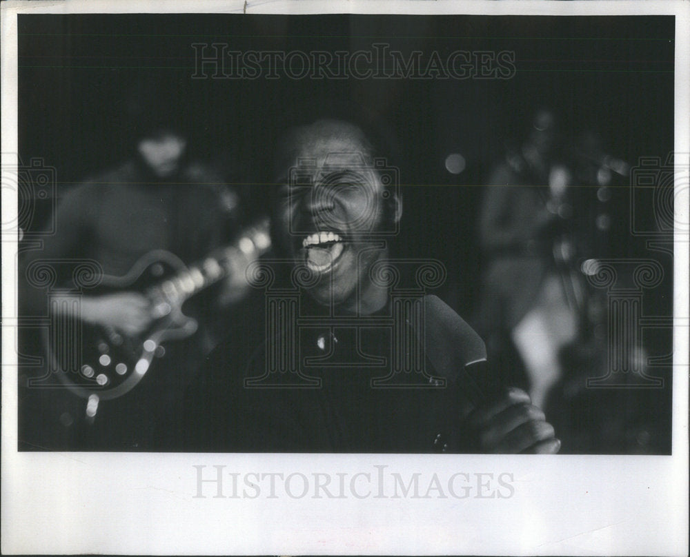 1978 Press Photo Edward Stoney Robinson Stony Island Andrew Davis Tamar Hoffs - Historic Images