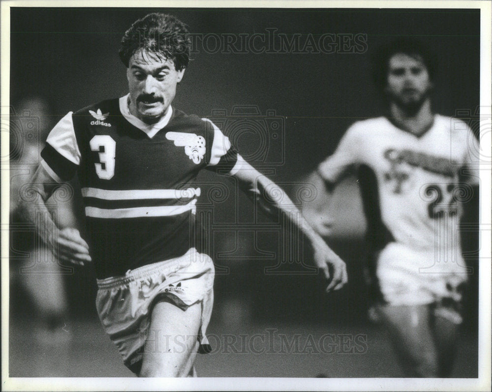 1984 Press Photo Seninho vital part of the Sting offense in its championship sea - Historic Images