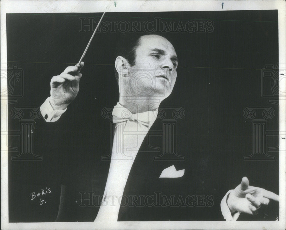 1969 Press Photo Georg Semkow Brune Maderma Charles Mackerras Chicago Symphony - Historic Images