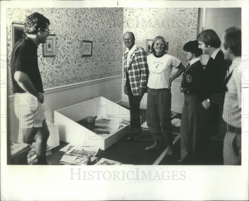 1979 Press Photo Sheila Weidenfeld First Lady daughter Susan - Historic Images