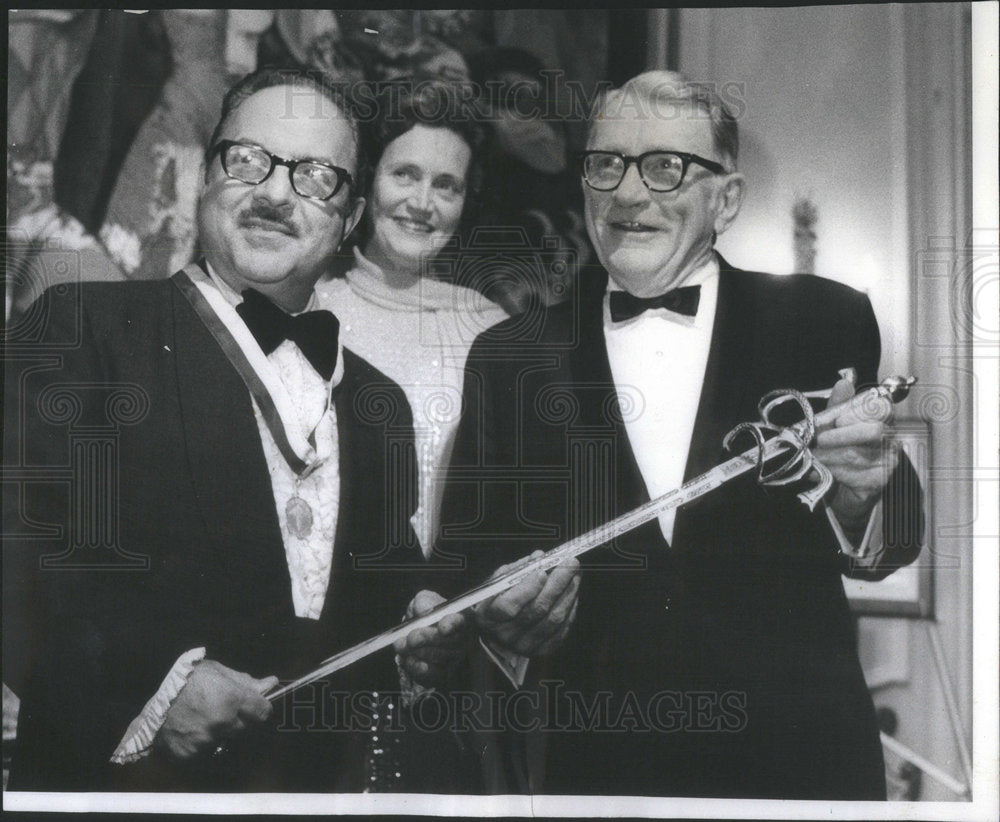 1974 Dr Albert C Esposito, Mrs John G Masterson and John F Smith - Historic Images