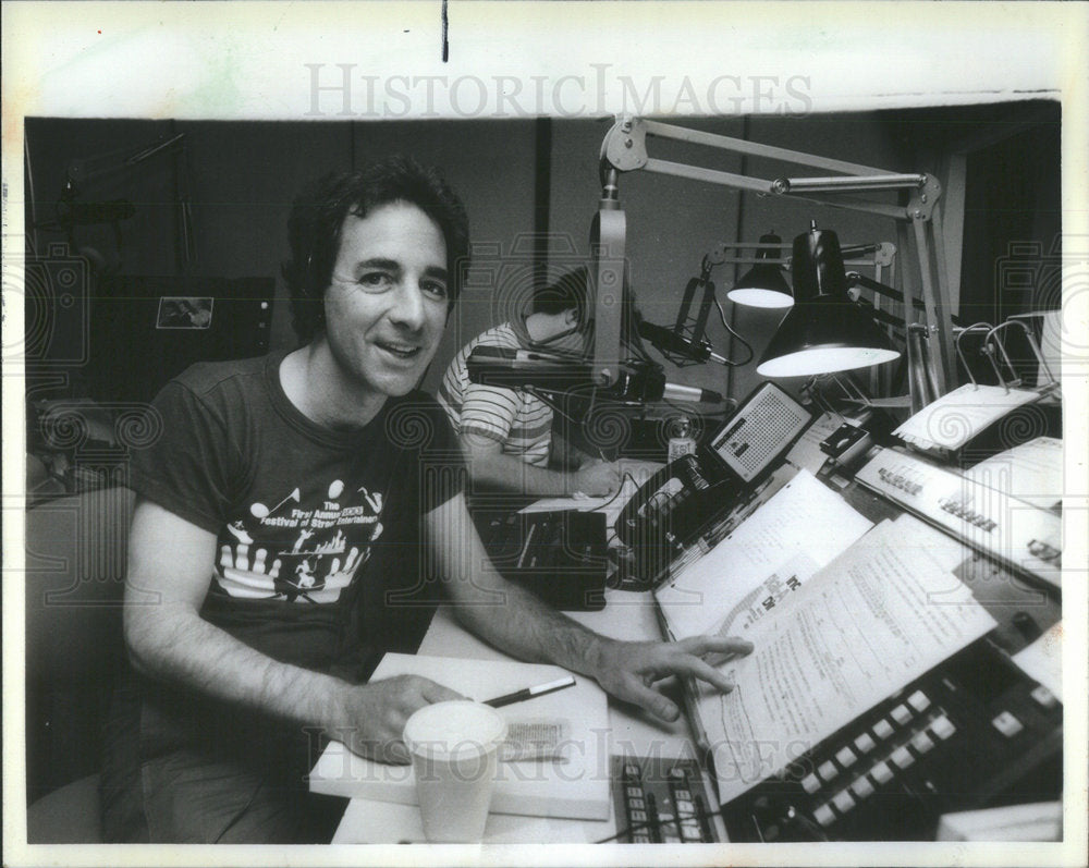 1988 Press Photo Harry Shearer was the Co-star and Co-writer This is Spinal Tap - Historic Images