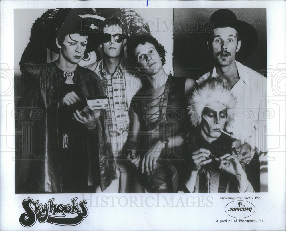 1976 Press Photo Skyhooks band - Historic Images