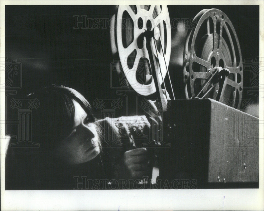 1983 Press Photo Loretta Smith Chicago Filmmaker - Historic Images