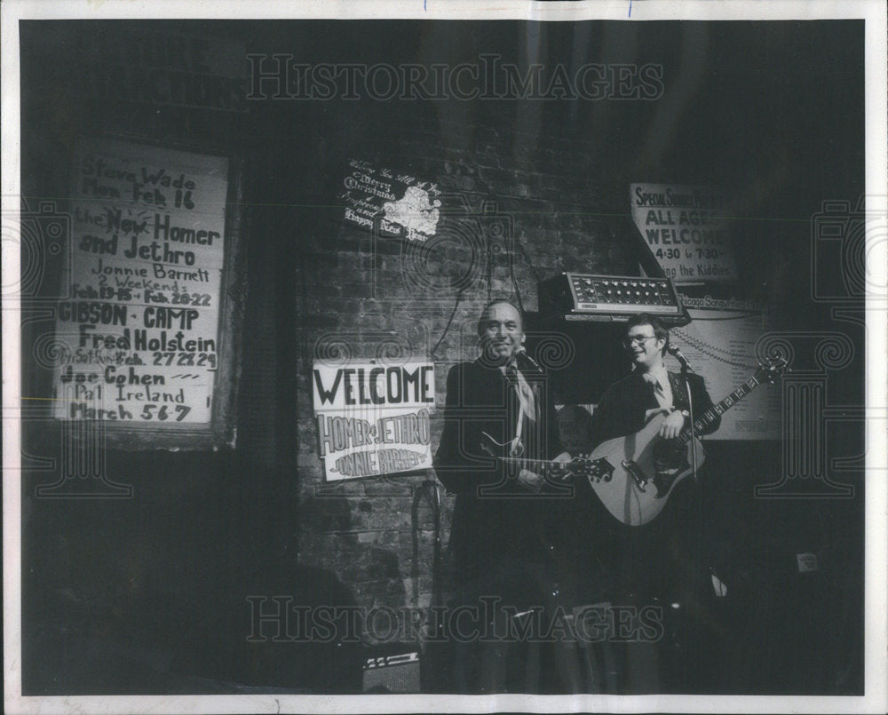 1976 Press Photo Homer Jethro American country music duo - Historic Images