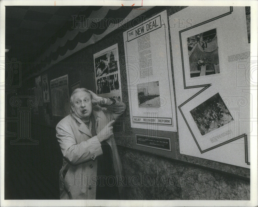 1982 Press Photo Studs Terkel (Author) - Historic Images