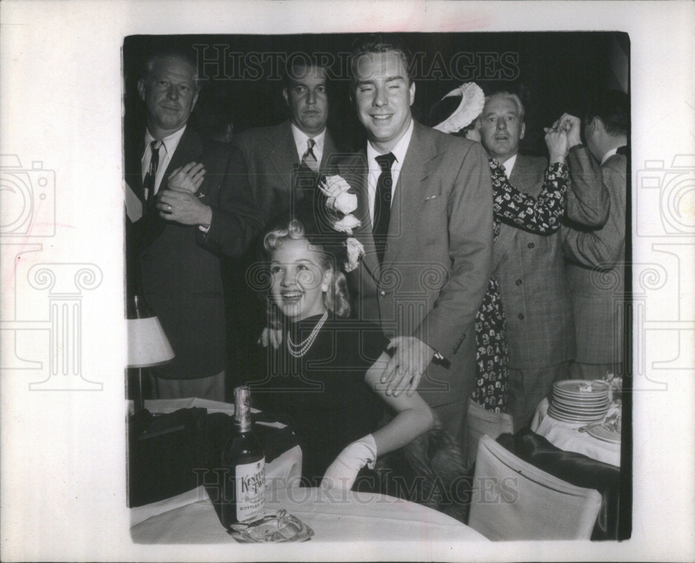 1947 Olga San Juan Edmond O'Brien Dancer - Historic Images