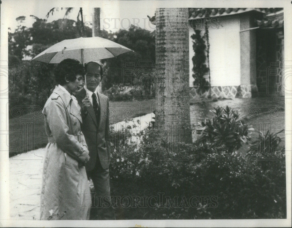 1978 Press Photo Correspondent Marlene Sanders Kao Presbyterian Church Taiwan - Historic Images