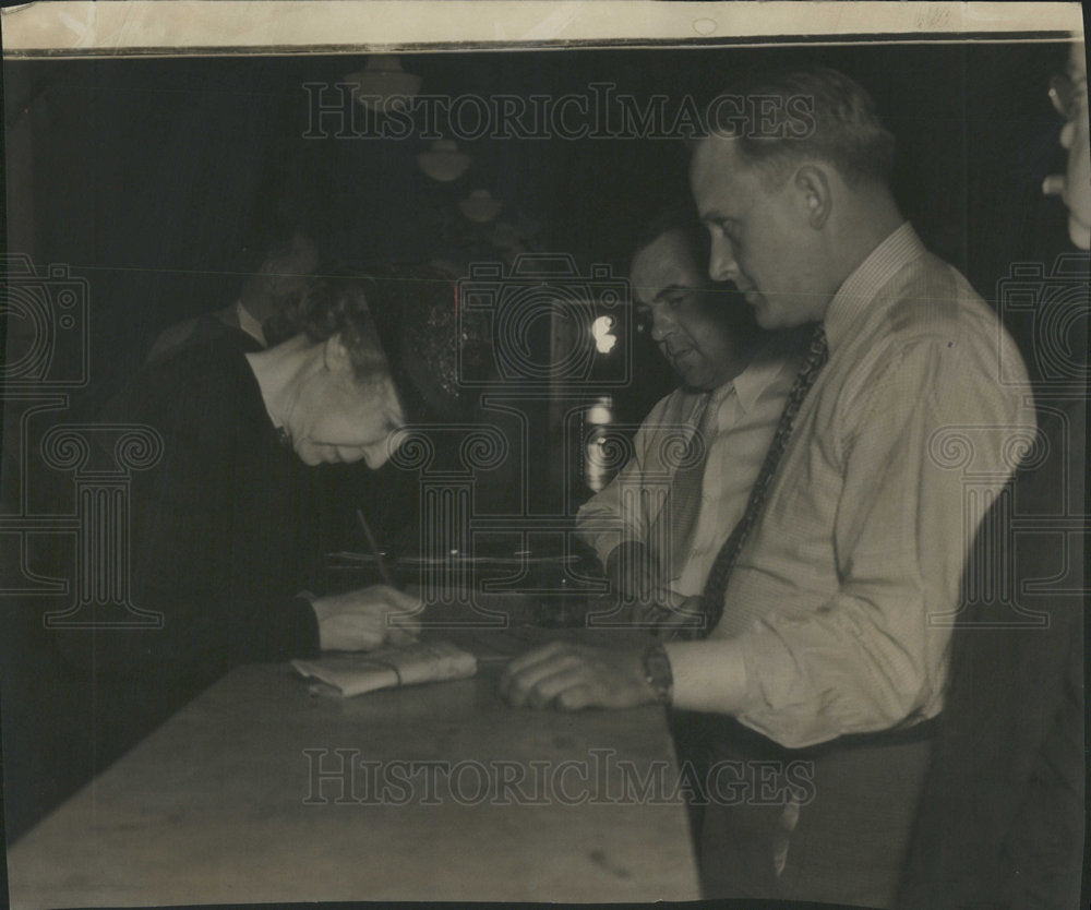 1937 Mrs. Tegtmeyer Chicago Resident & Convict  - Historic Images