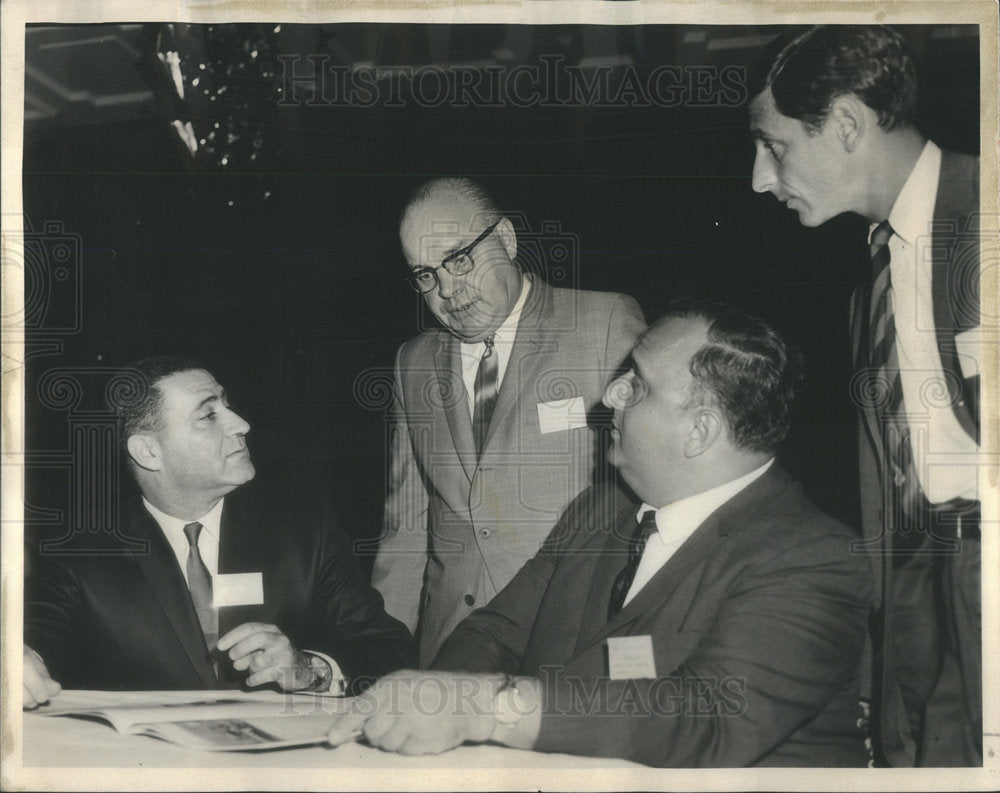 1966 Chaim A. Salamon Israeli Business Executive - Historic Images