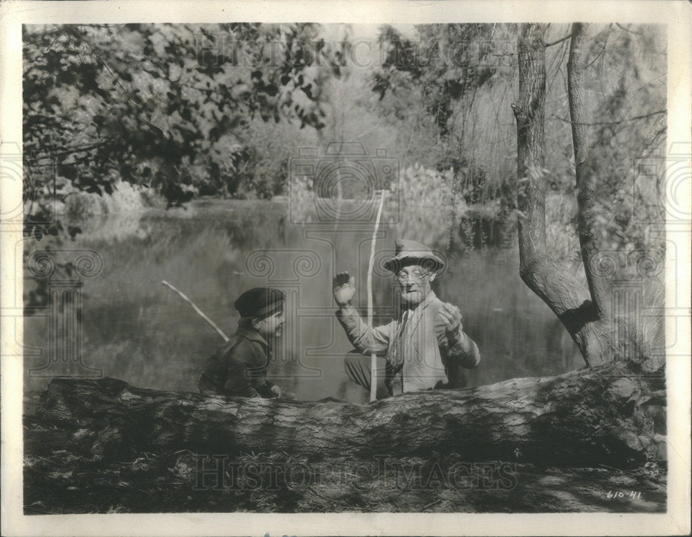 1932 Press Photo Actor Chick Sale Jackie Cooper When A Fellow Needs A Friend - Historic Images