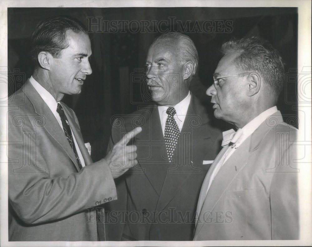 1952 Press Photo Allen Shivers Governor Texas - Historic Images