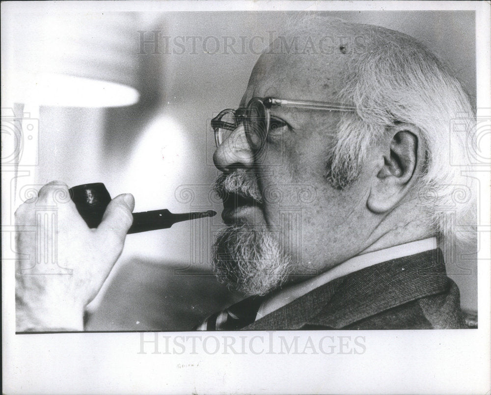 1969 Press Photo Author William Shirer - Historic Images