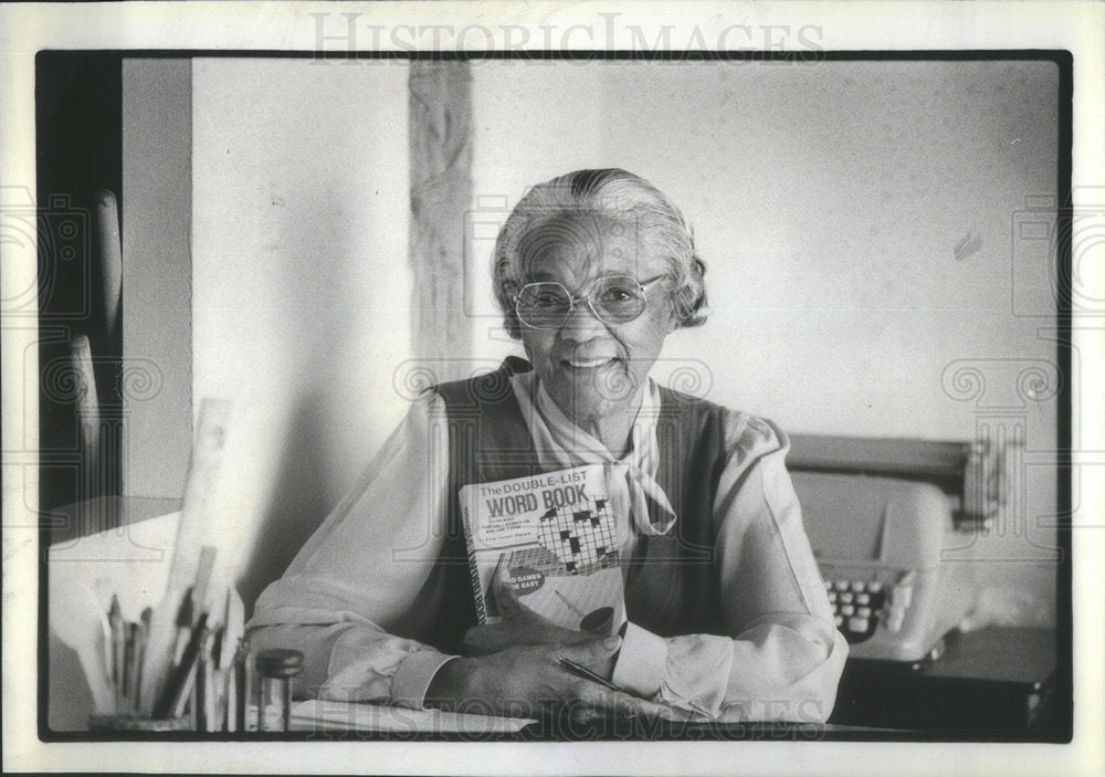 1981 Press Photo Ethel Cannon Sherard American Author - Historic Images