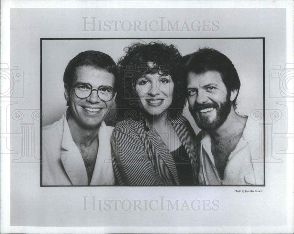 1983 Press Photo Wacker Drive American Vocal Trio - Historic Images