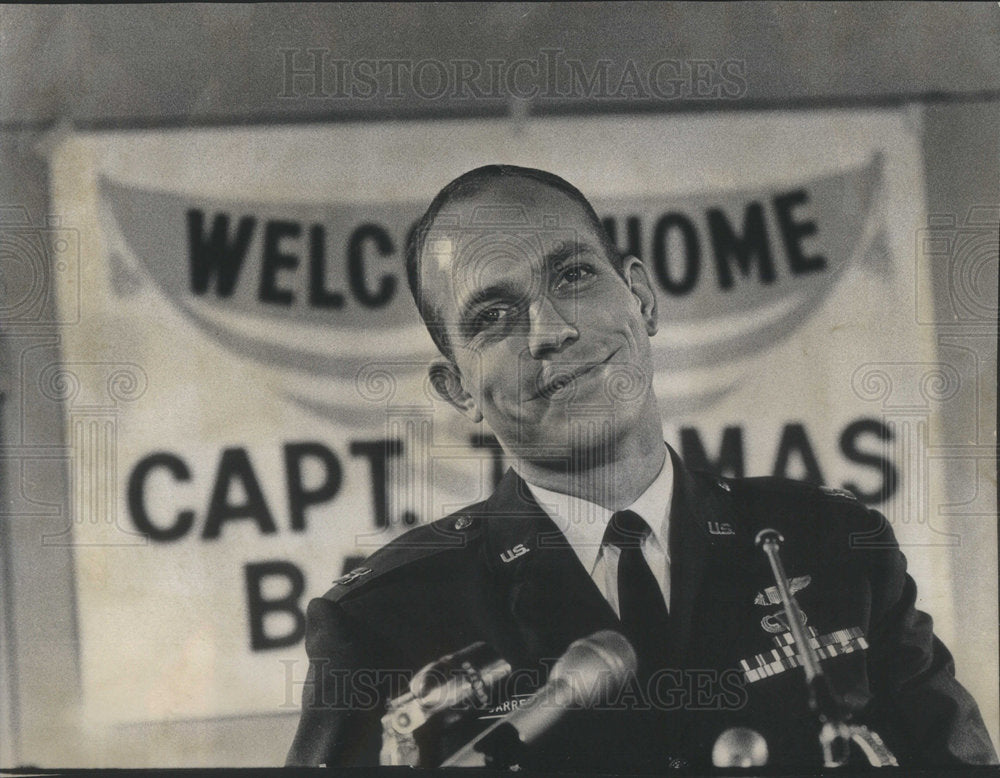 1973 Press Photo Capt. Thomas J. Barrett United States Army Vietnam War Prisoner - Historic Images