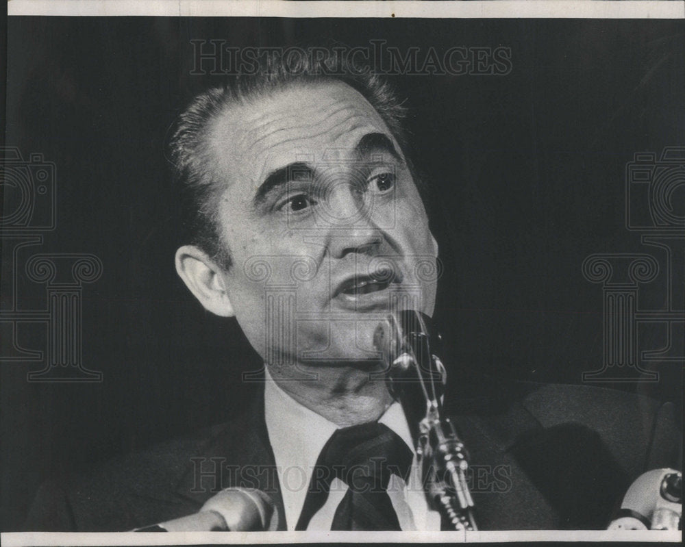 1972 Alabama Gov.George C Wallace Politician  - Historic Images