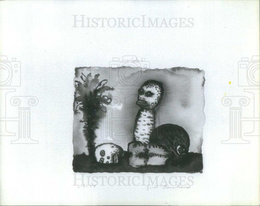 1992 Press Photo Fred Stonehouse Was Originated By Madison Art Center Isle 1984 - Historic Images