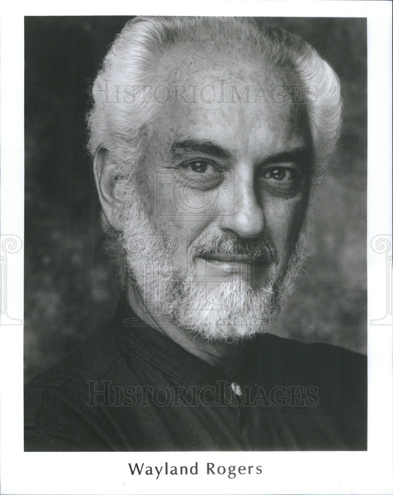 1996 Press Photo Wayland Rogers American Singer & Composer - RSC43811 - Historic Images