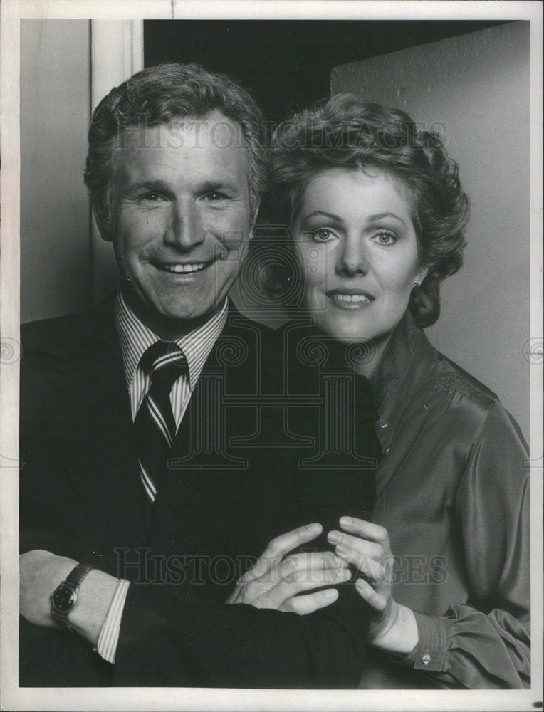 1982 Press Photo Subject Wayne Rogers Lynn Redgrave Program House Calls Film - Historic Images