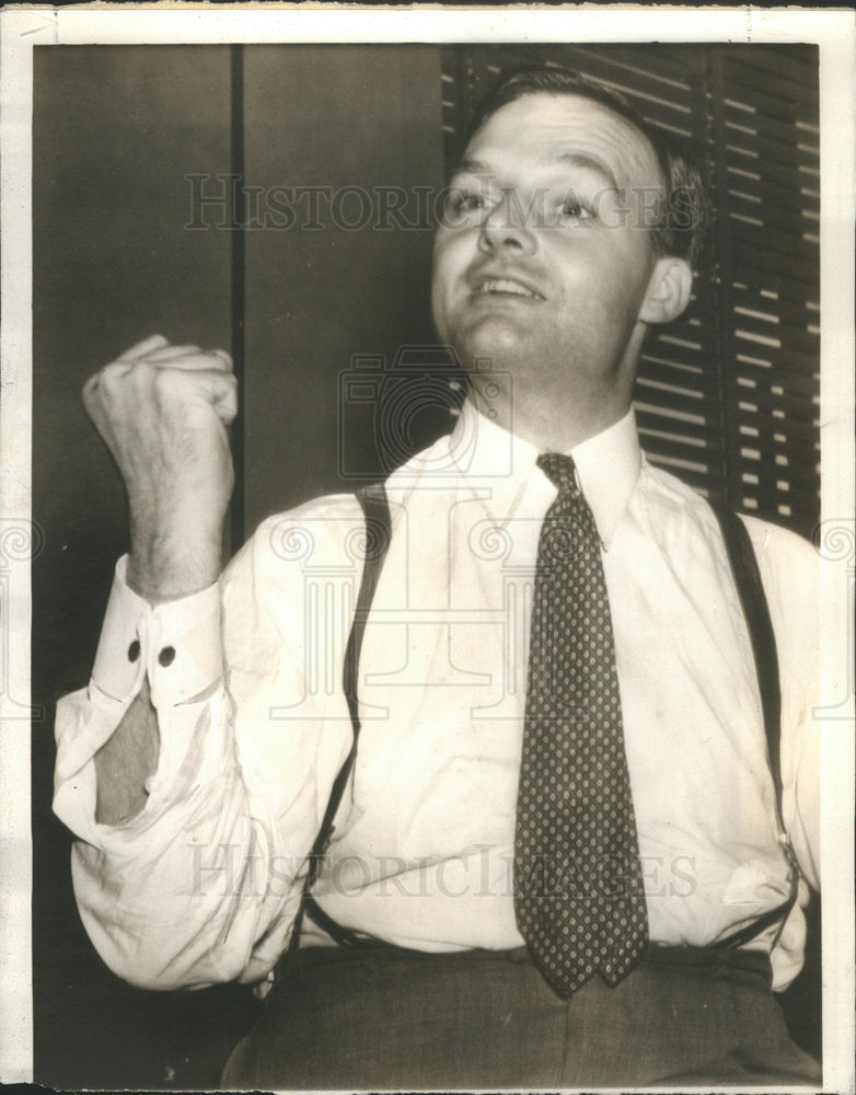 1939 Assistant Attorney General John Rogge Shake Burford Federal - Historic Images