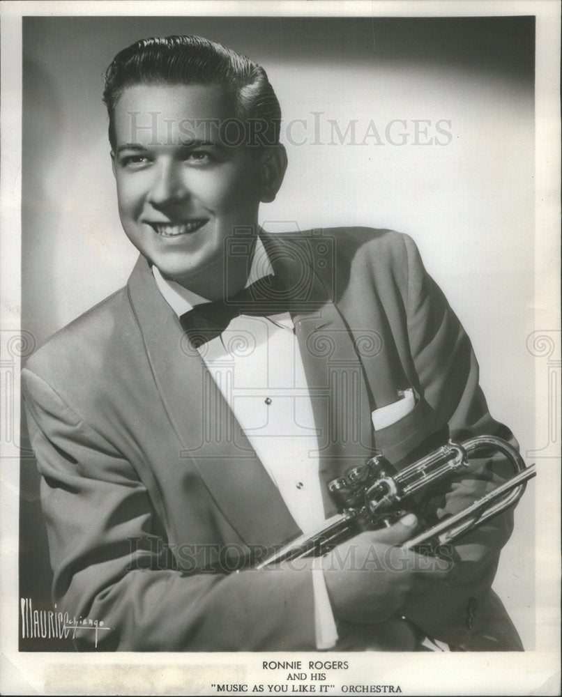 1955 Ronnie Rogers American Country Music Singer Songwriter Chicago - Historic Images