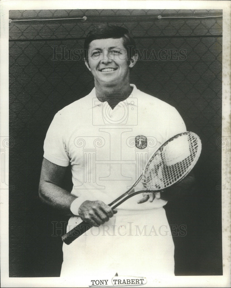 1975 Press Photo Marion Anthony Tony Trabert - Historic Images