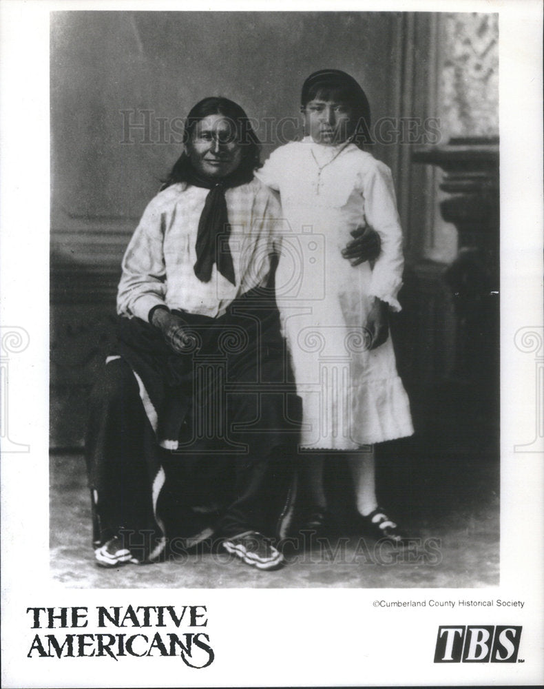 1994 Press Photo TV documentary &quot;The Native Americans&quot; - Historic Images