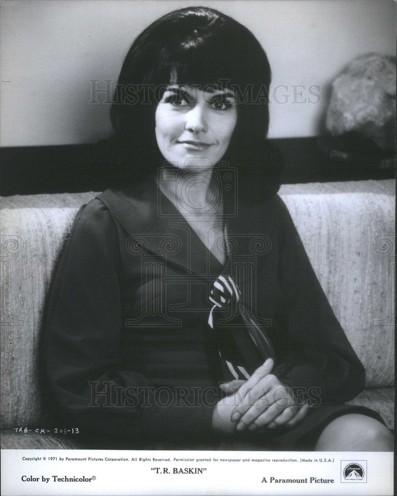 1971 Press Photo Marcia Rodd " T.R. Baskin" - Historic Images